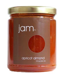 welovejam apricot almond jam 9 oz jar