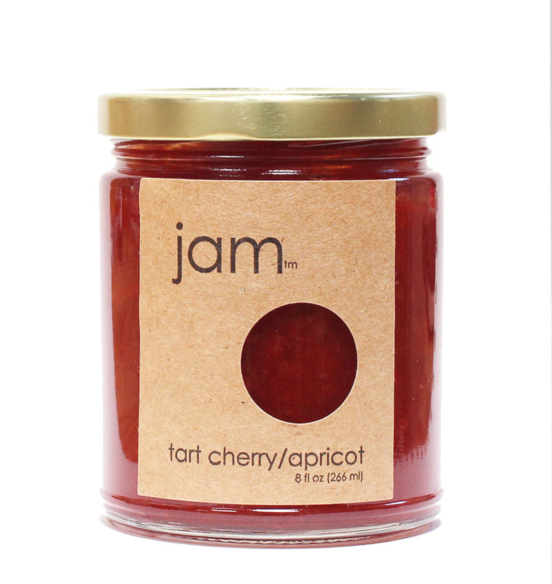 welovejam tart cherry apricot jam 9 oz jar