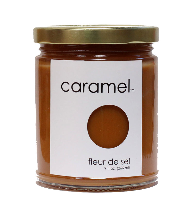 welovejam fleur de sel caramel sauce 9 oz jar